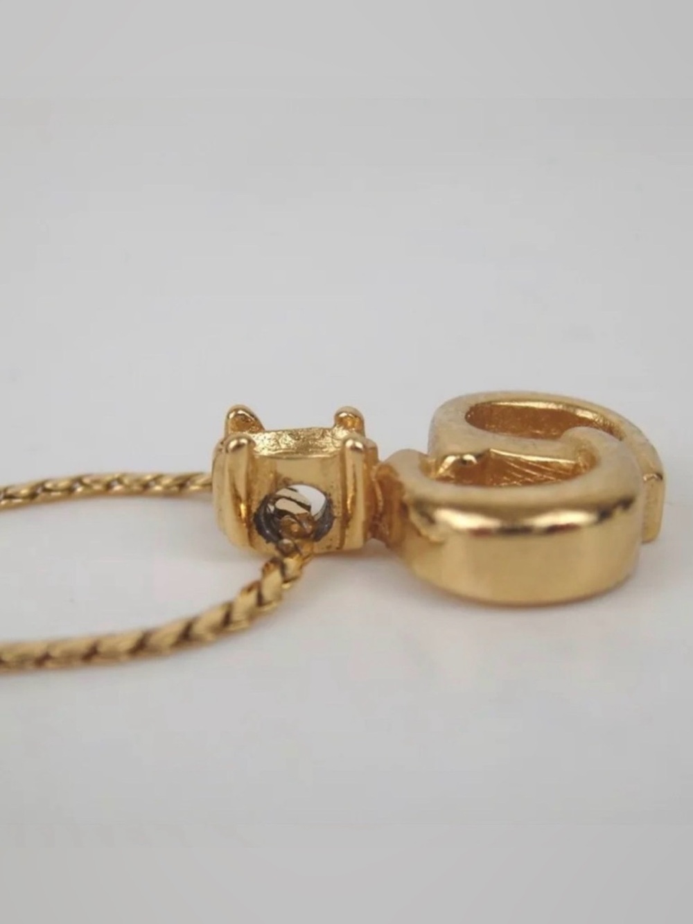 Christian Dior Signature Logo Necklace- 15β-17β π₯π€© - Picture 13 of 17